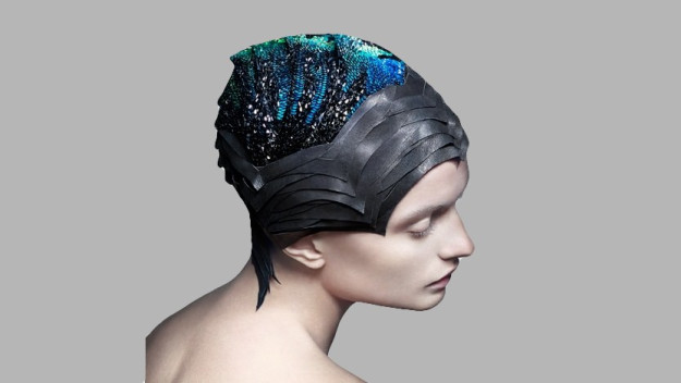 Headwear made of jewels can read your thoughts